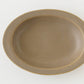 Oval Deep Plate L Brown | Mami Furukawa