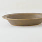 Oval Deep Plate L Brown | Mami Furukawa