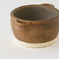 Heat-resistant bowl with handles brown | Mami Furukawa