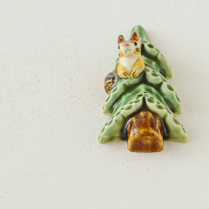 リスツリー箸置き｜Sugar Poppo