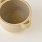 Heat-resistant bowl with handles ivory | Mami Furukawa