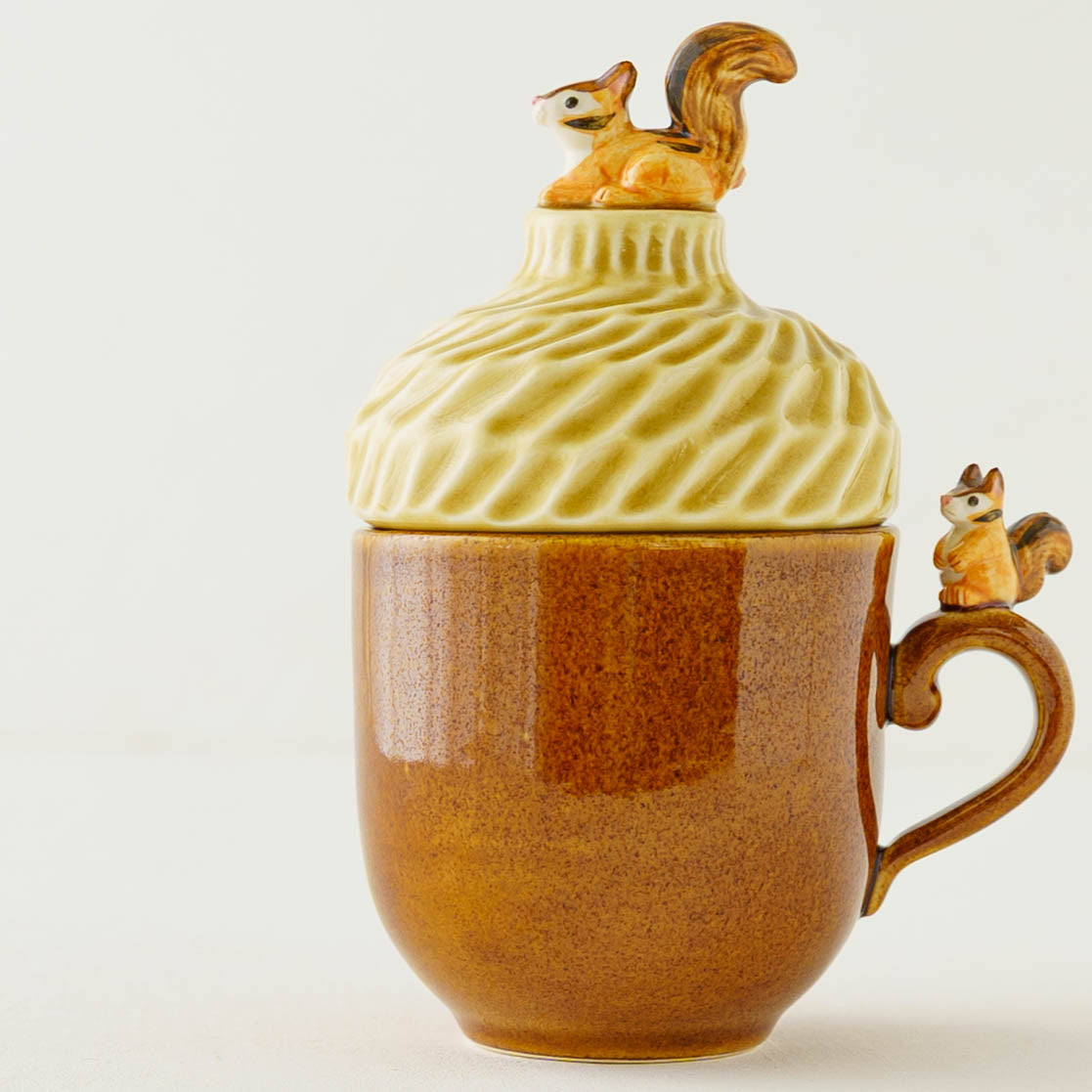 リスどんぐり帽子カップ｜Sugar Poppo