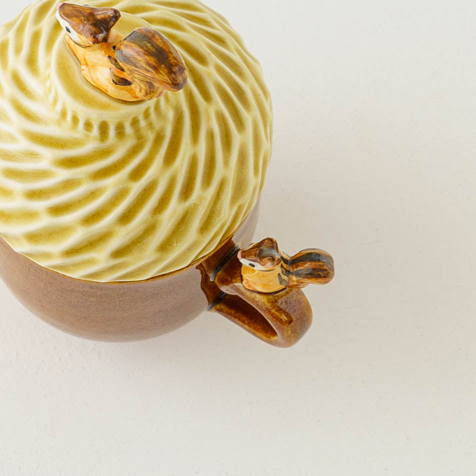 リスどんぐり帽子カップ｜Sugar Poppo