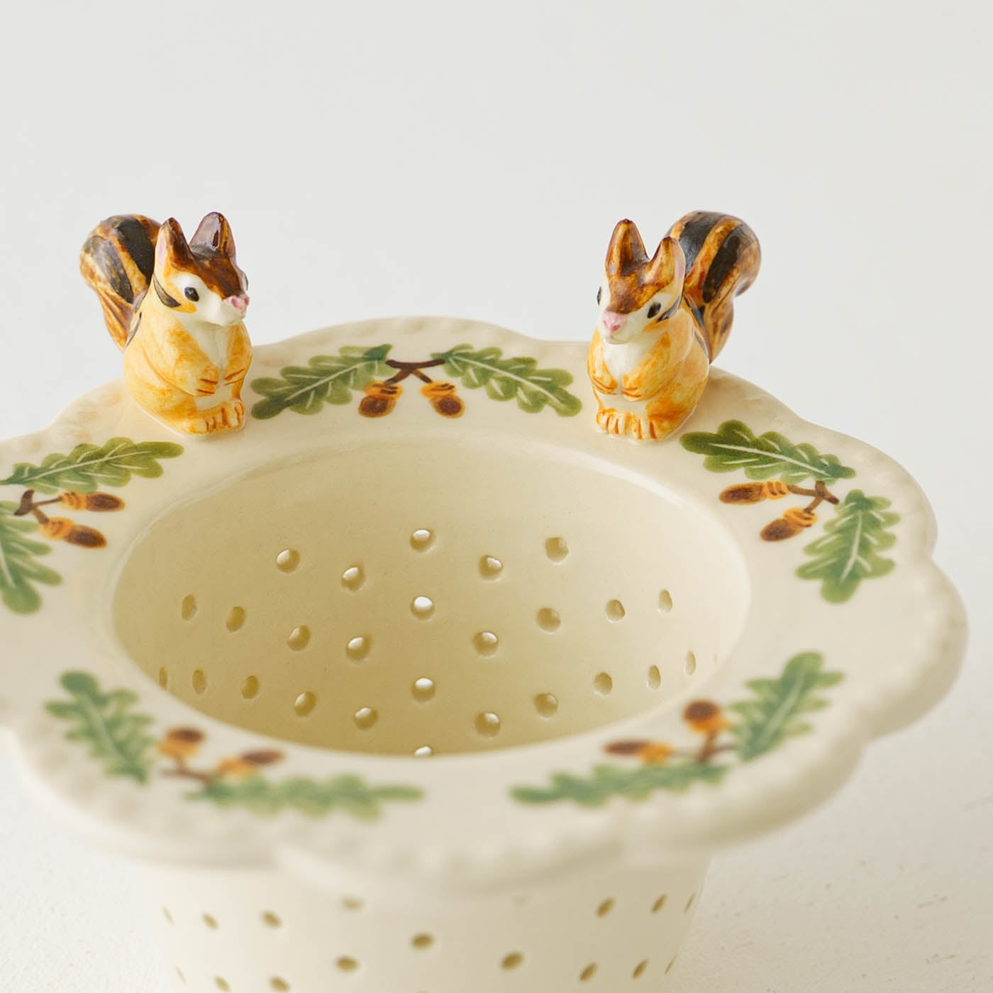 陶芸作家 Sugar Poppo リスストレーナー｜作家もののうつわ通販 四季折