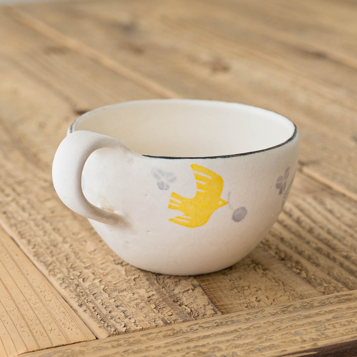 Mug Flowers and Birds | Yasumi Kobo