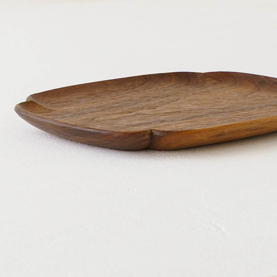 Mokko Plate Walnut | Funahashi Tomoharu