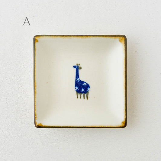 Plate  S Giraffe | Yasumi Koubou