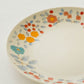 15cm Plate flower orange | Ayako Igawa