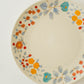 15cm Plate flower orange | Ayako Igawa