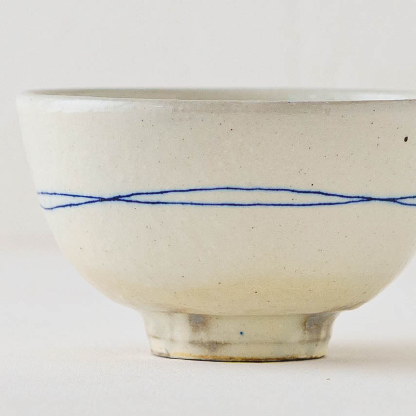 Gosu-line Rice Bowl (Large) | Furutani Pottery Studio