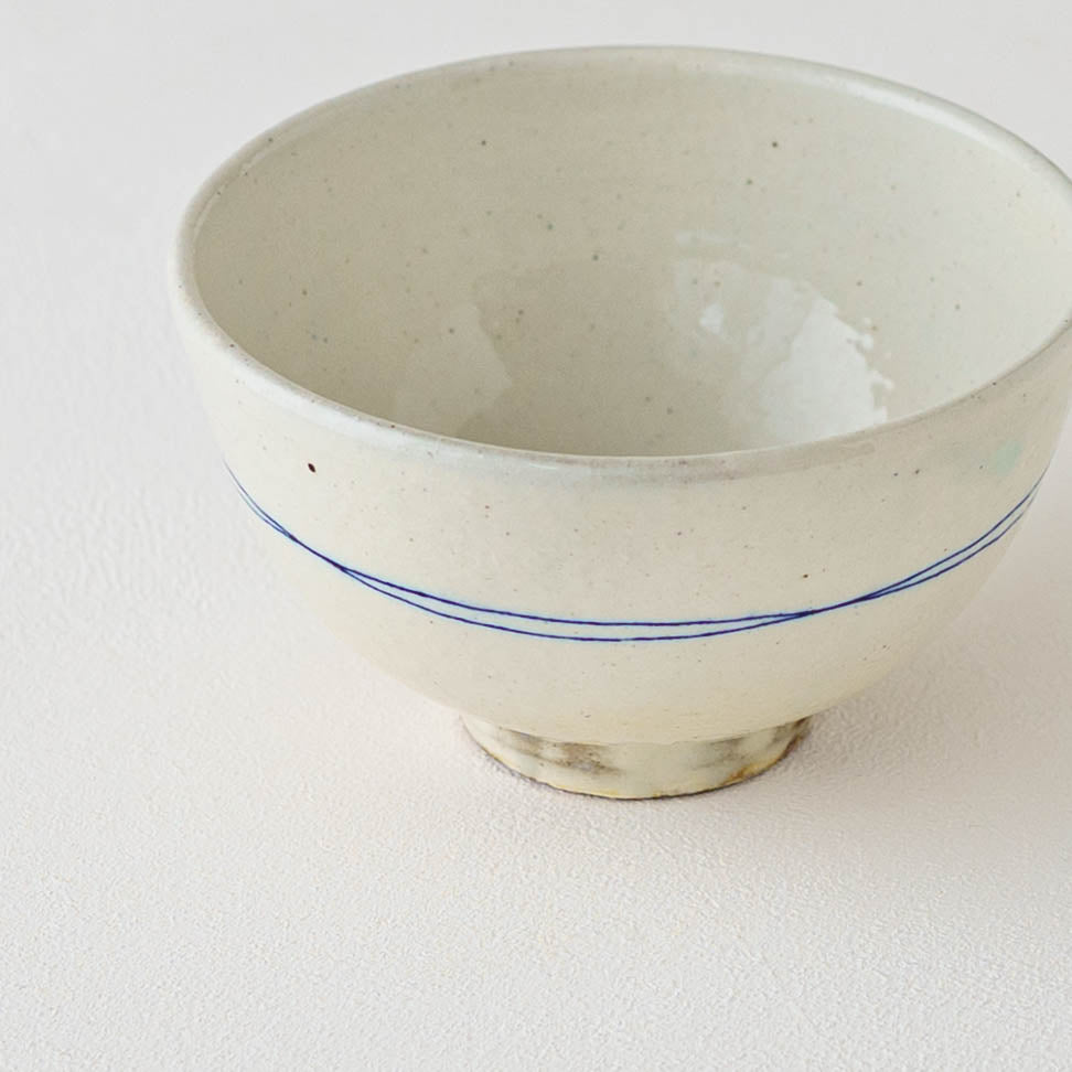 Gosu-line Rice Bowl (Large) | Furutani Pottery Studio
