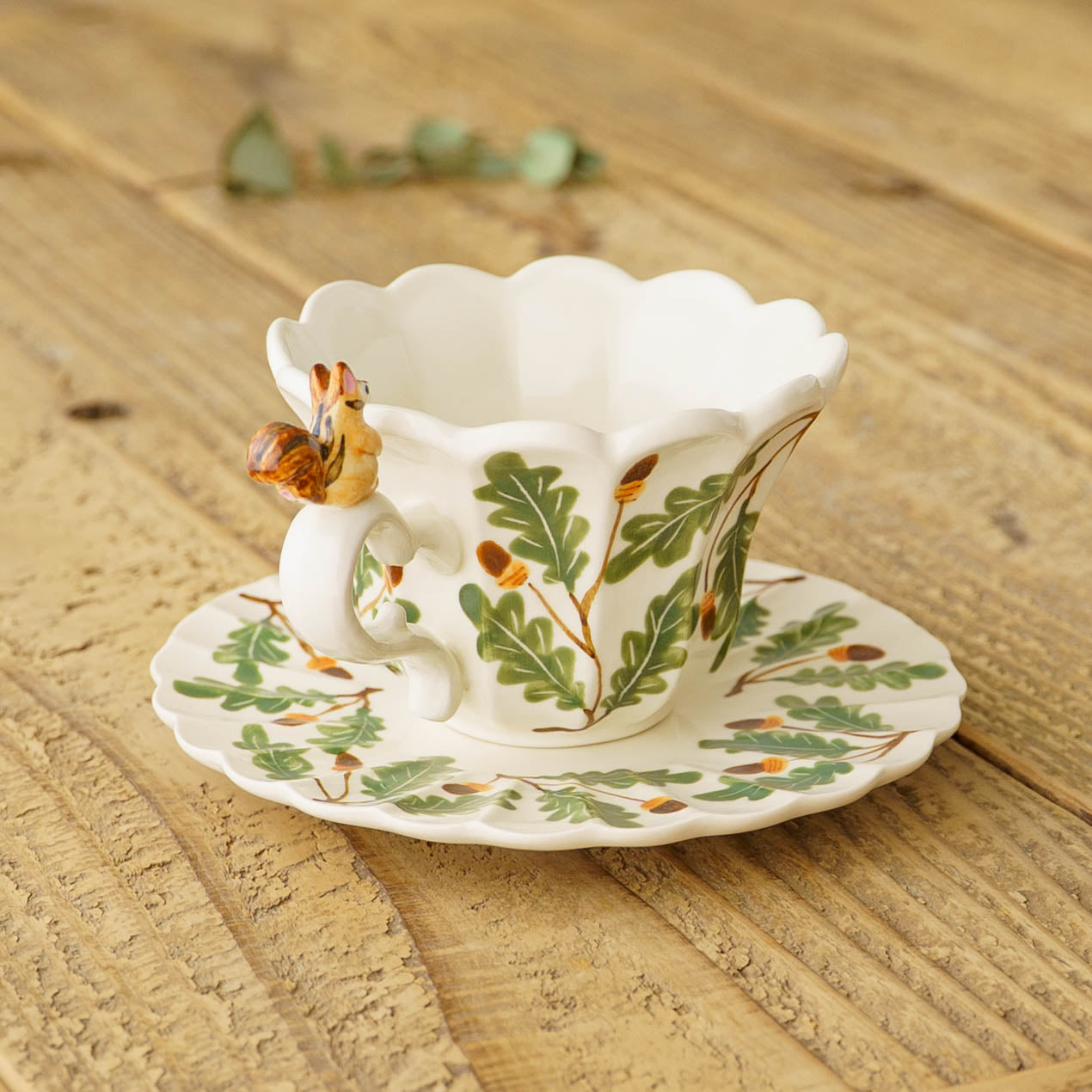 リスフリルティーカップ&ソーサー　B｜Sugar Poppo