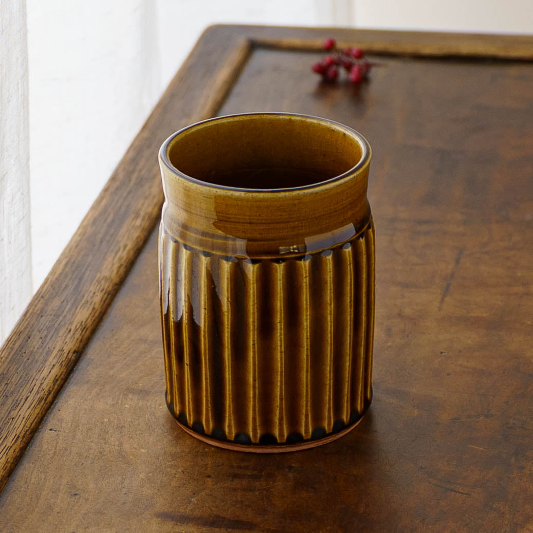 Cutlery stand Brown | Hana Craft