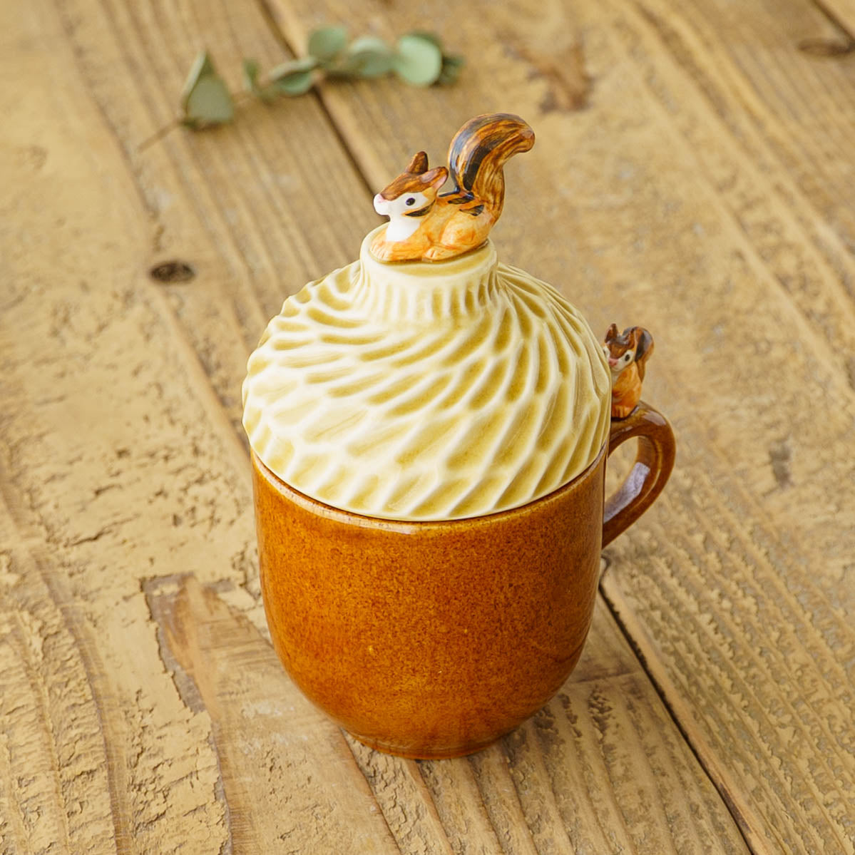 リスどんぐり帽子カップ｜Sugar Poppo