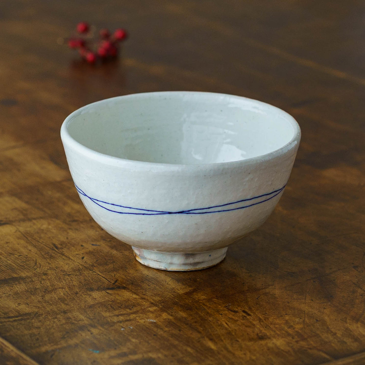 Gosu-line Rice Bowl (Large) | Furutani Pottery Studio