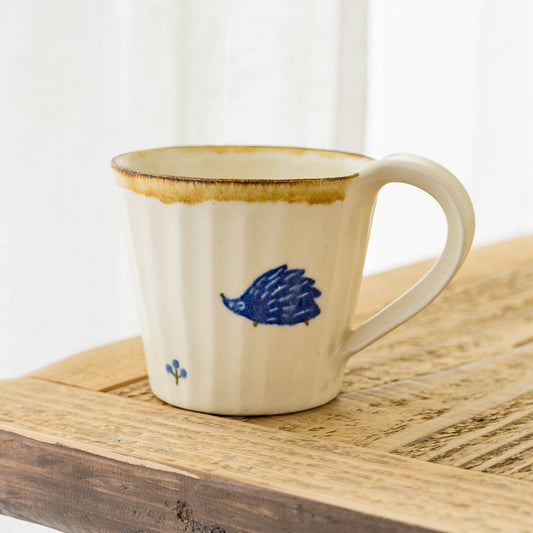  Shinogi Mug Hedgehog | Yasumi Kobo