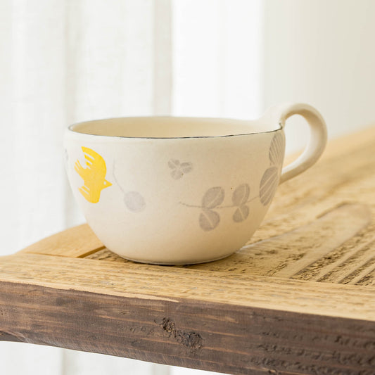 Mug Flowers and Birds | Yasumi Kobo