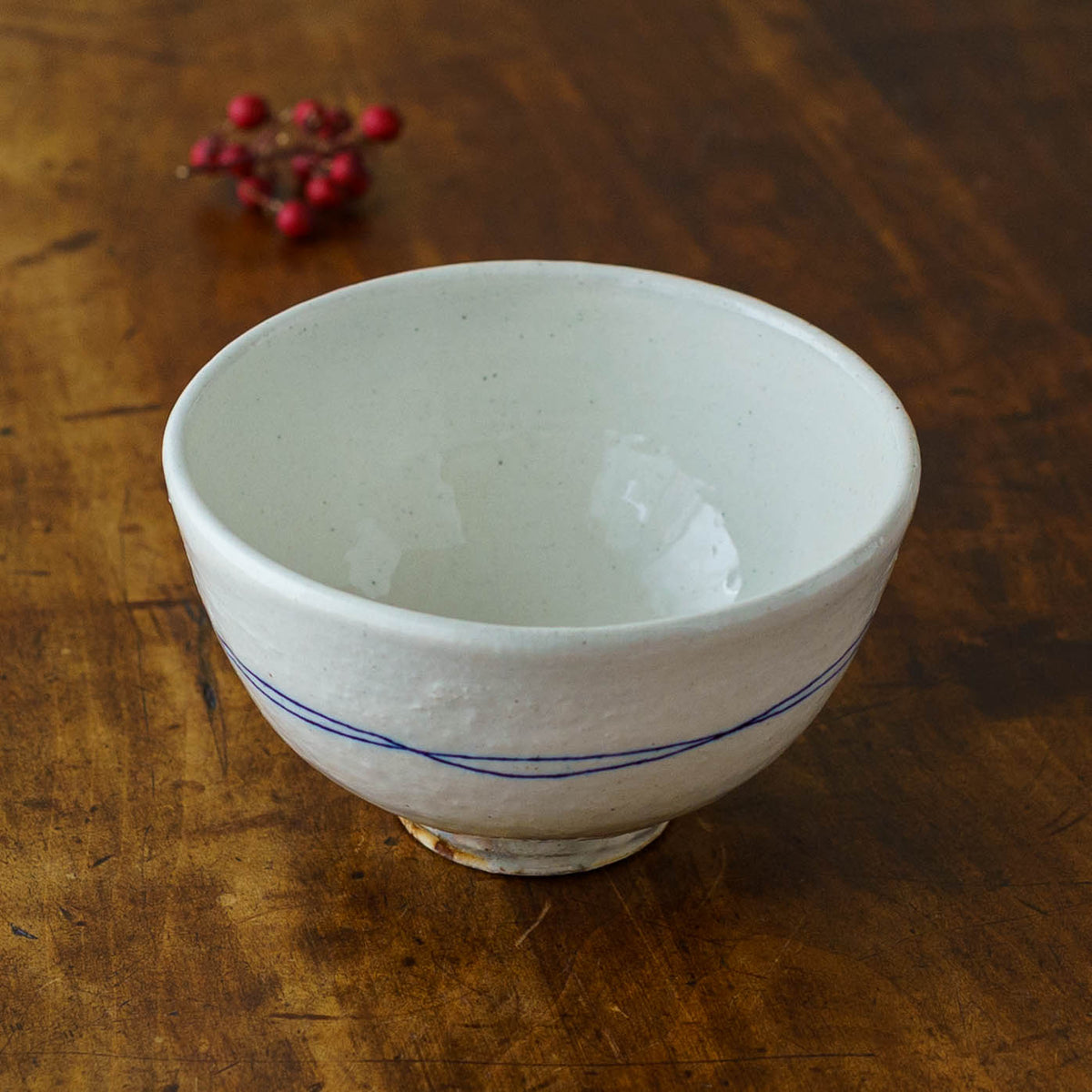 Gosu-line Rice Bowl (Large) | Furutani Pottery Studio