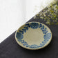 Round plate 15cm Blue | Urara Matsuzaki