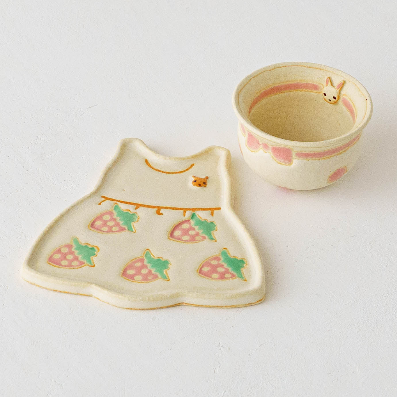 Hat and Dress Set  Strawberry | Kimura Ryoko
