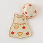 Hat and Dress Set  Bear & Apple | Ryoko Kimura