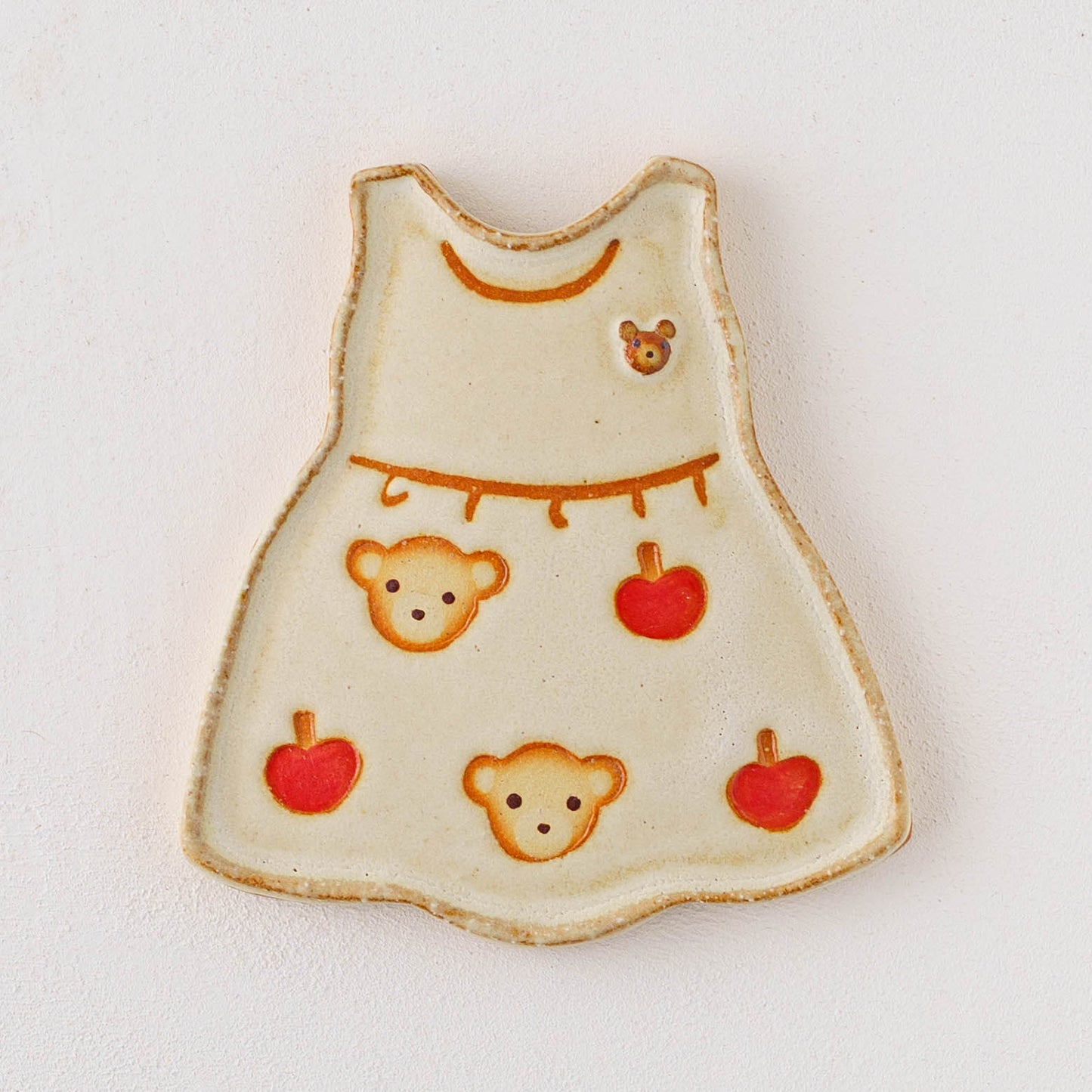 Hat and Dress Set  Bear & Apple | Ryoko Kimura