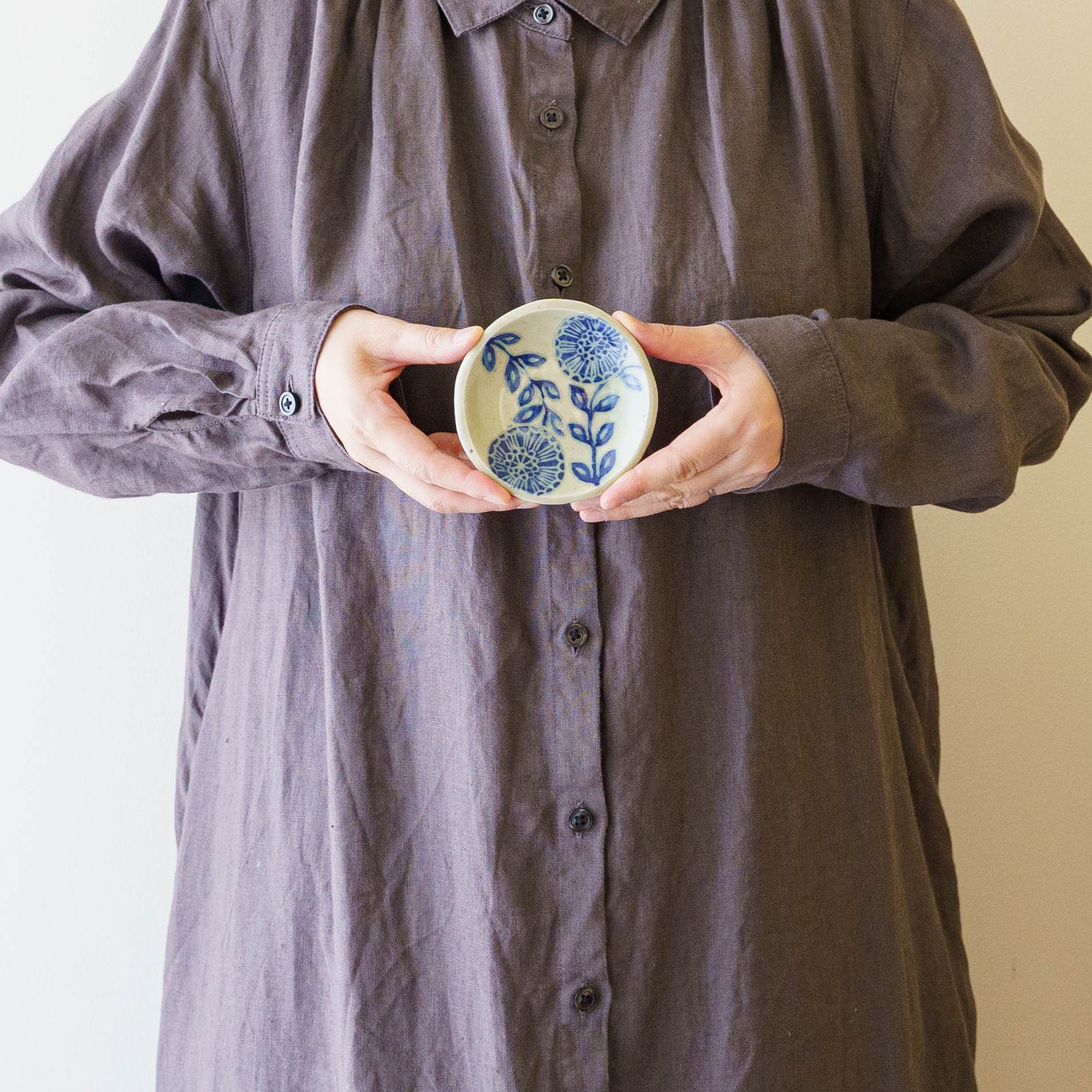 Small Plate A Blue｜Urara Matsuzaki