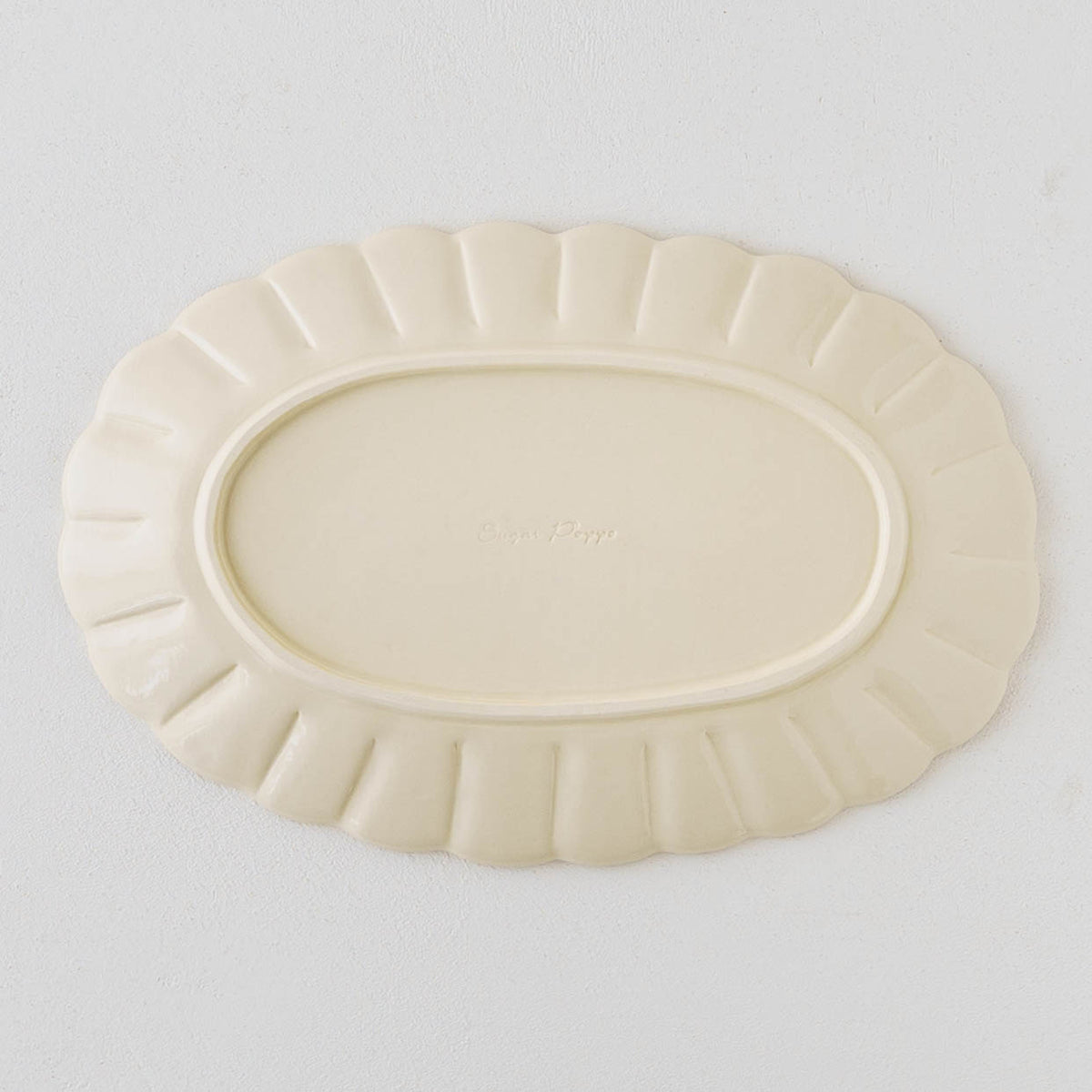 Oval Plate Hopping Squirrel | Sugar Poppo