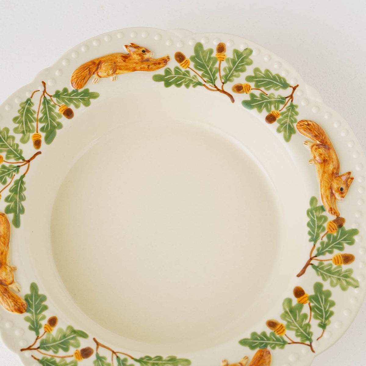 Shallow Bowl Hopping Squirrel | Sugar Poppo