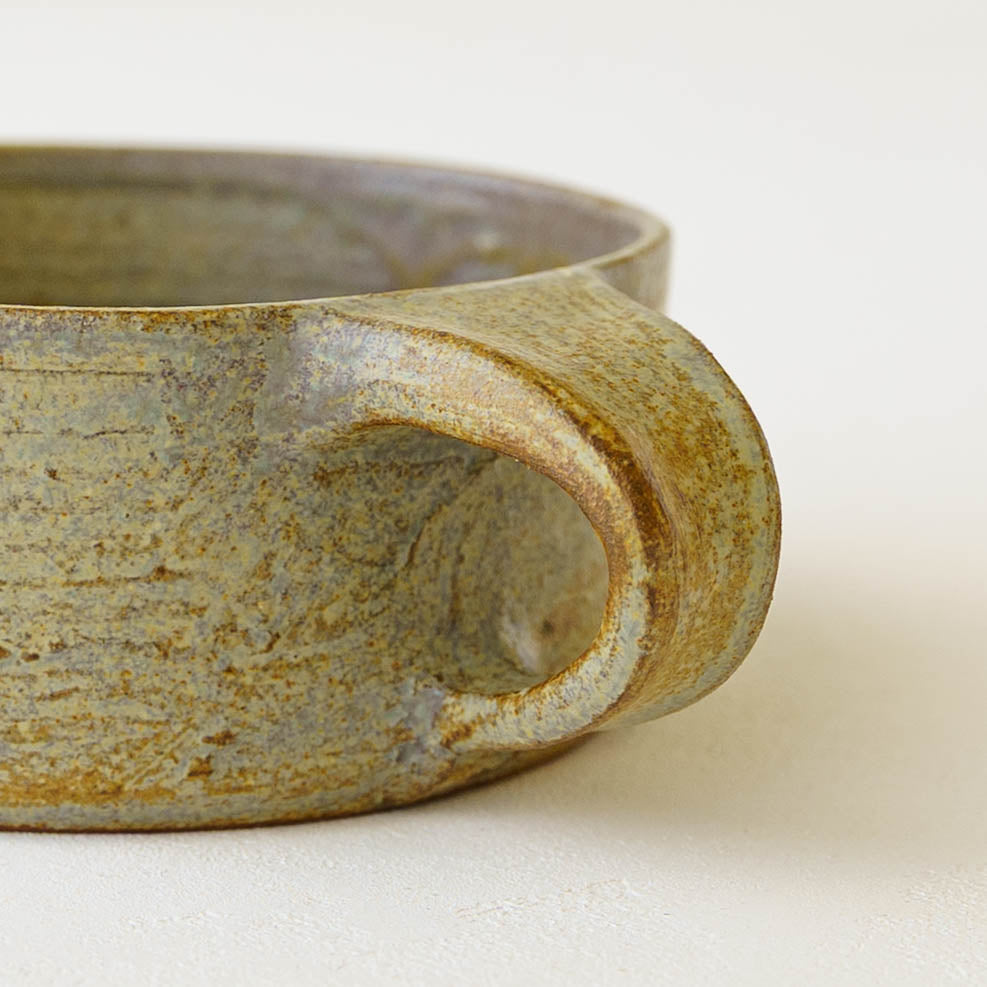 Flat mug Sabi Asagi｜Noriko Yoshinaga