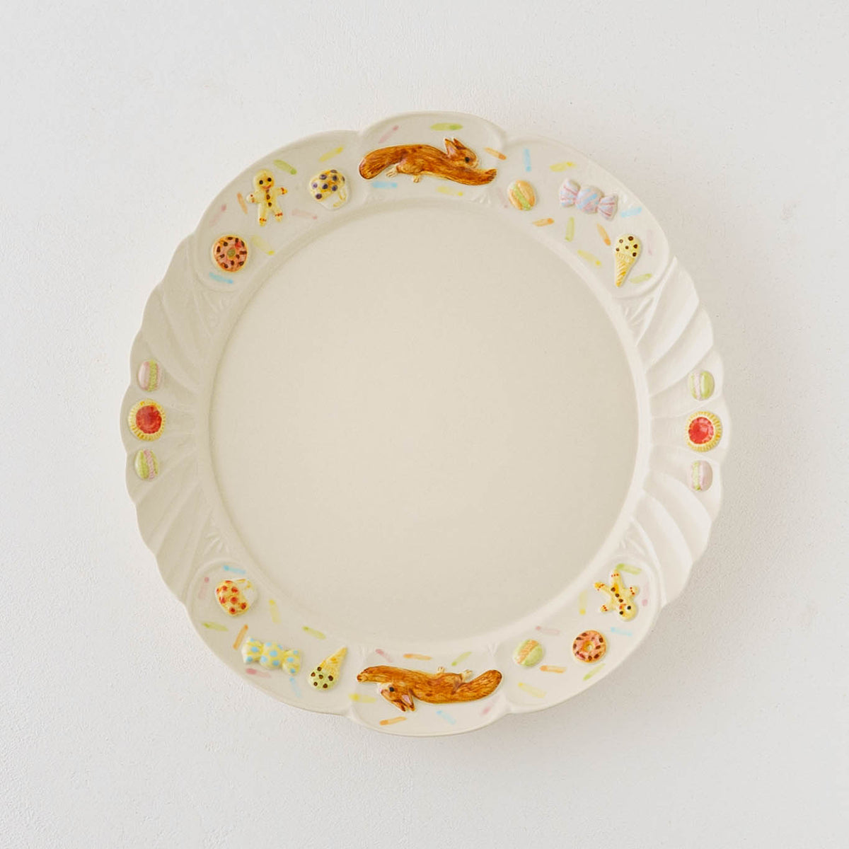 Antique Plate Squirrel Sweets | Sugar Poppo