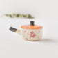 ポップな色味と模様がかわいい池本直子さんの土鍋箸置き