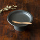 テーブルが上品な雰囲気に包まれるyoshida potteryの高杯皿