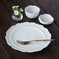 食卓が優雅な雰囲気に包まれる藤村佳澄さんの白磁のうつわ
