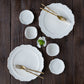 テーブルをエレガントな雰囲気に変えてくれる藤村佳澄さんの白磁のうつわ
