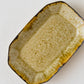 琥珀色が表情豊かで味わい深いツキゾエハルさんの皮鯨角豆皿