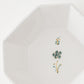 お花の絵付けがかわいい鈴木しのぶさんのオクタゴナル鉢