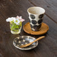 来客のおもてなし用にもぴったりな岡村朝子さんのフリーカップとミニ丸皿