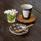 おうちでカフェ気分を楽しめる岡村朝子さんのミニカップとミニ丸皿