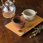 おうちカフェを楽しめる岡洋美さんのヘリンボーン柄の箸置きとフチしのぎのココット皿