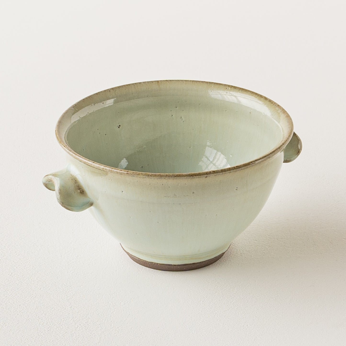 Soup bowl with ear | Shodai ware Shodai Honya Chihiro kiln
