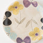 色彩豊かなお花とちょうちょにほっこり癒される森野奈津子さんの色化粧の丸皿