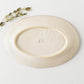 お料理を引き立ててくれる森野奈津子さんのミモザの楕円リム皿