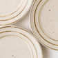 和食、洋食のどちらも素敵に引き立つ冨本大輔さんの灰釉鉄絵7寸リム皿