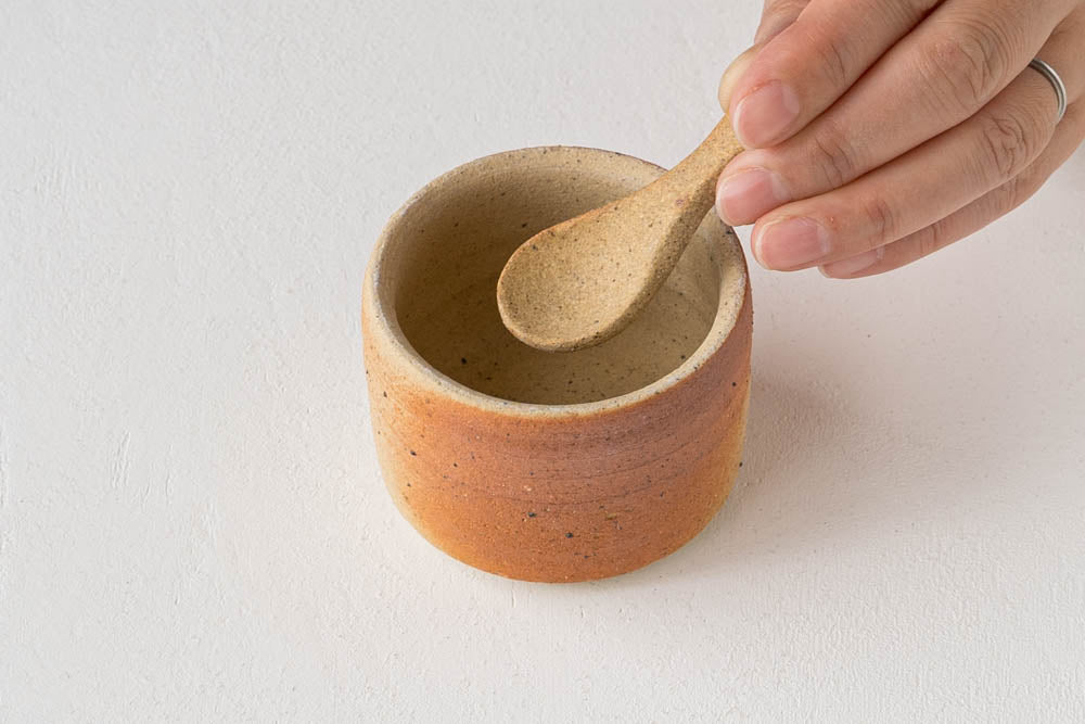 川尻製陶所の陶器の匙