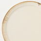 食卓を素敵に彩ってくれるヤガミサヨさんの乳白釉7寸リムプレート