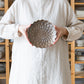 前田麻美さんのブロンズ釉のダリア六寸皿